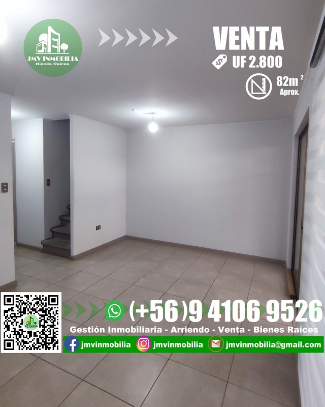 Vendo Casa Parque Lantaño 3D y 2B, Estacionamiento. Chillán