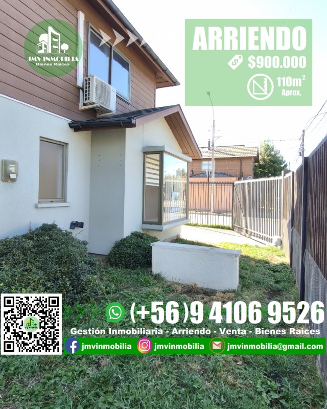 Arriendo Casa 4D y 4B en Esquina. Chillán