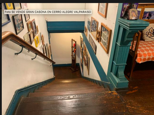 Se Vende Encantadora Casona Cerro Alegre Sector Patrimonial