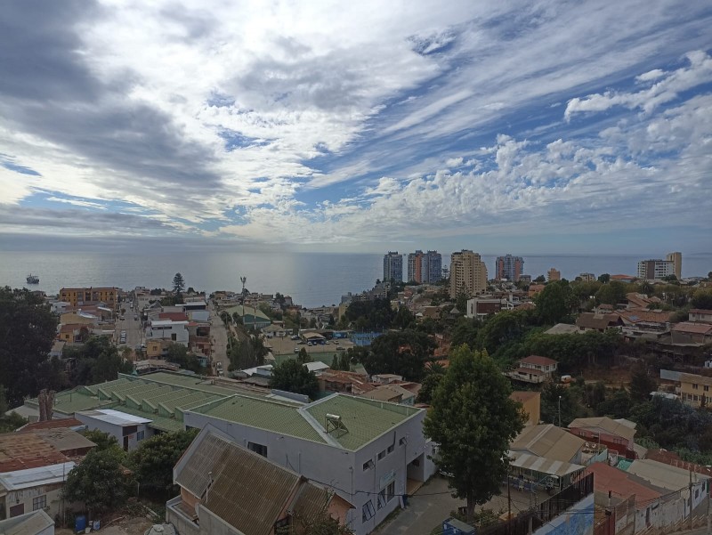 Vista Al Mar en Edificio Sector Lord Cochrane Recreo Alto