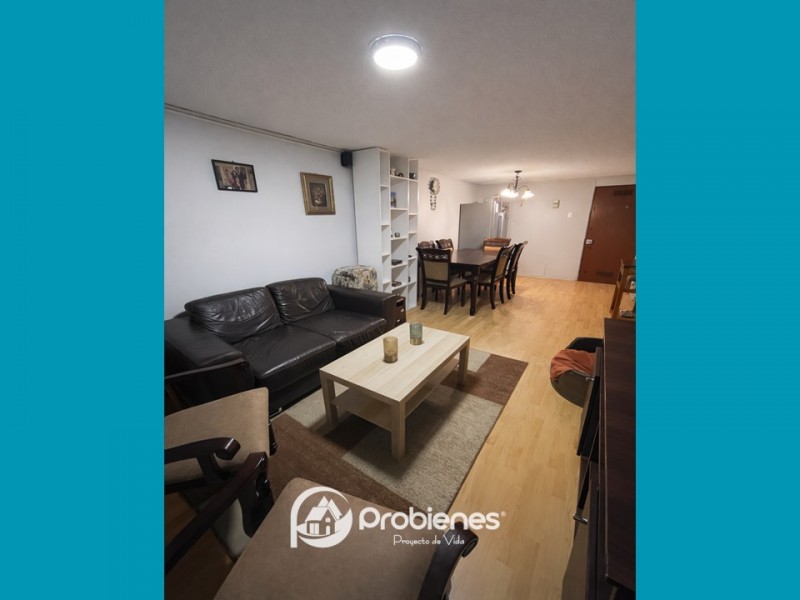Departamento 3D, 1B en Barrio Residencial de Providencia