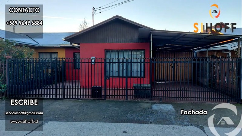 Se Vende Casa en Villa Juan Schleyer, Chillán