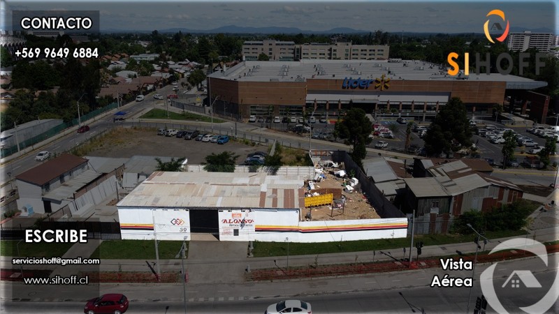 Se Vende Sitio Comercial en Calle Huambali, Chillán