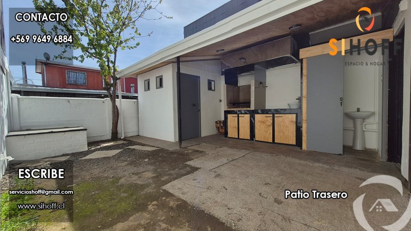 Se Arrienda Casa Amoblada en Sector Rio Viejo, Chillán