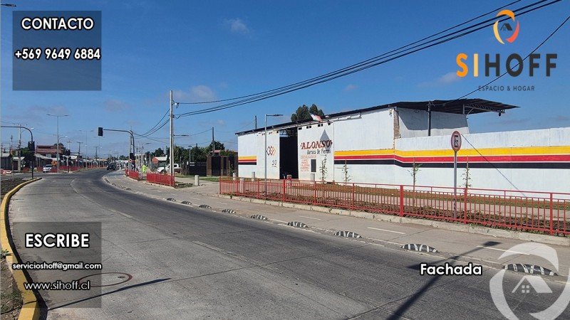 Se Vende Sitio Comercial en Calle Huambali, Chillán