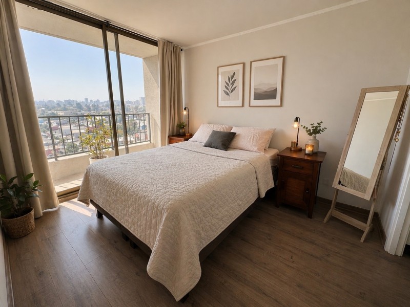 Departamento en Venta de 2 Dorm. 2 Estacionamientos en Ñuñoa