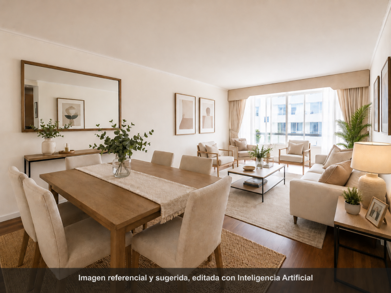 Fotografía de Departamento en Venta de 3 + Servicios Dorm. en las Condes
