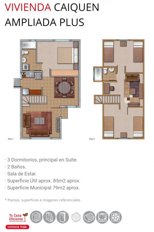 Vende Casa de 3D y 2B en Huertos de Linares