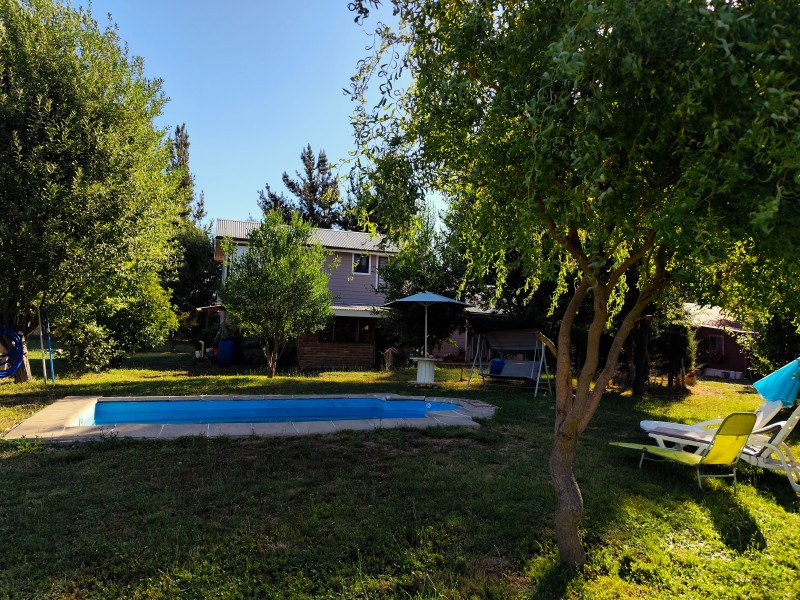 Vende Parcela Con Casa de 3D y 2B Camino A Panimavida Colbun