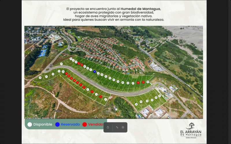 Se Venden Sitios Proyecto Arrayán de Mantagua