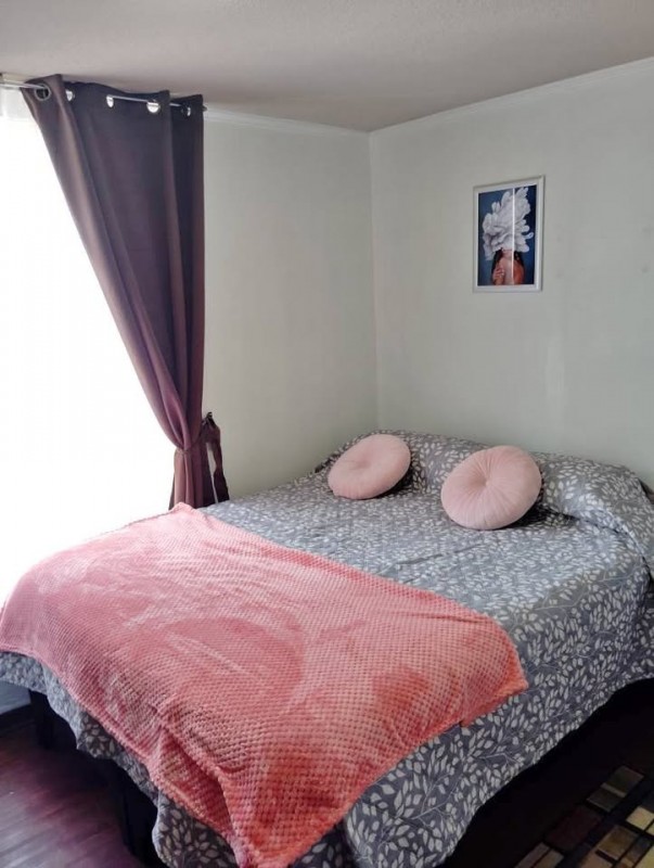 Arriendo Departamento Estudio Amoblado Con Opcion A Bod. Met