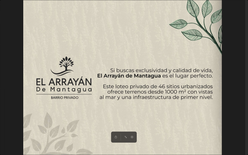 Se Venden Sitios Proyecto Arrayán de Mantagua