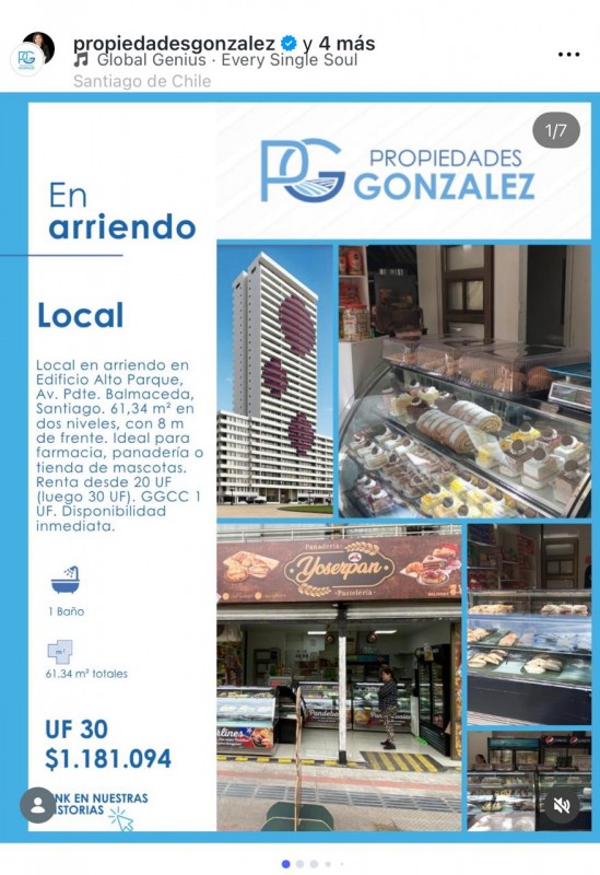 Local Comercial Avenida Presidente Balmaceda