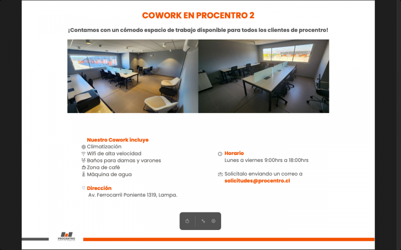 Pro Centro Bodegas , Huechuraba, Lampa y Ciudad Empresarial