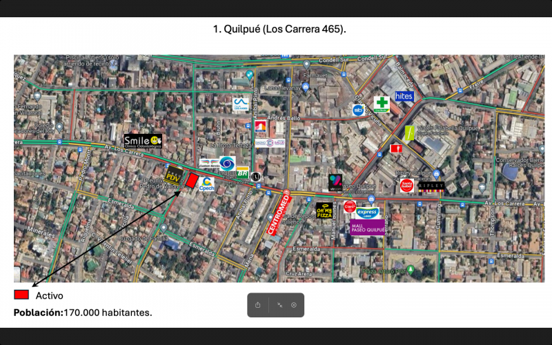 Centro de Quilpue Local Comercial