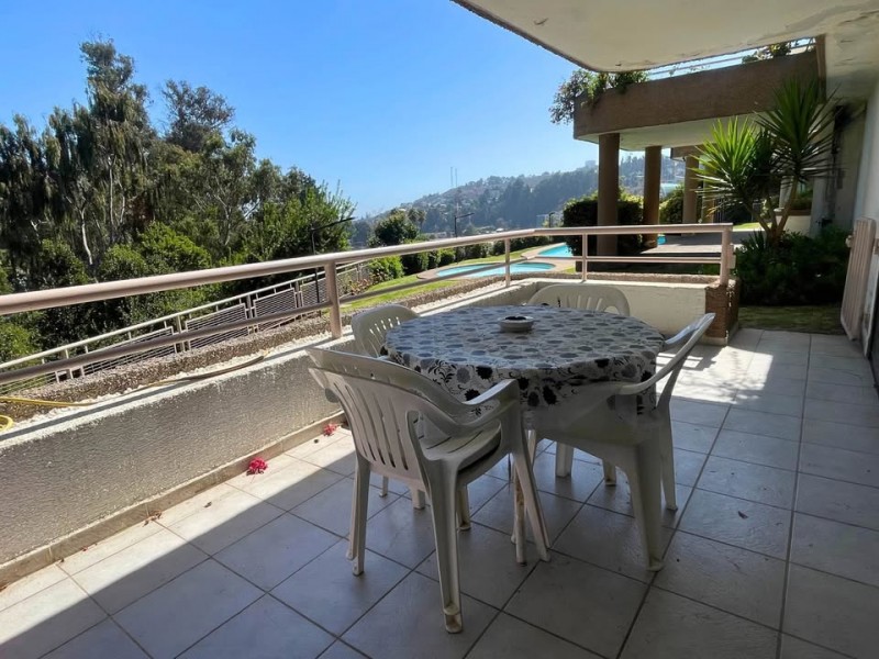 Amoblado O Sin Amoblar,jardin del Mar, Arriendo Departamento