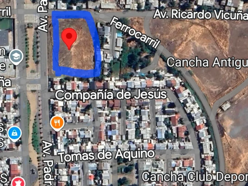 Venta de Terreno en Avenida Padre Hurtado Con Ricardo Vicuña