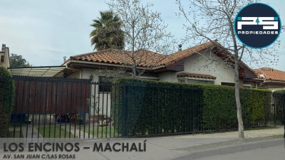 Los Encinos - Machali - Vende P&S Propiedades Spa