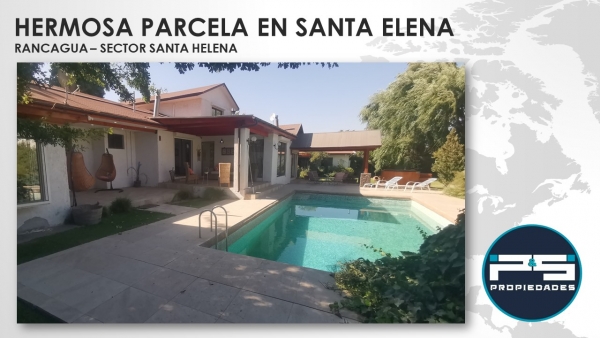 Hermosa Parcela en Santa Elena - Rancagua