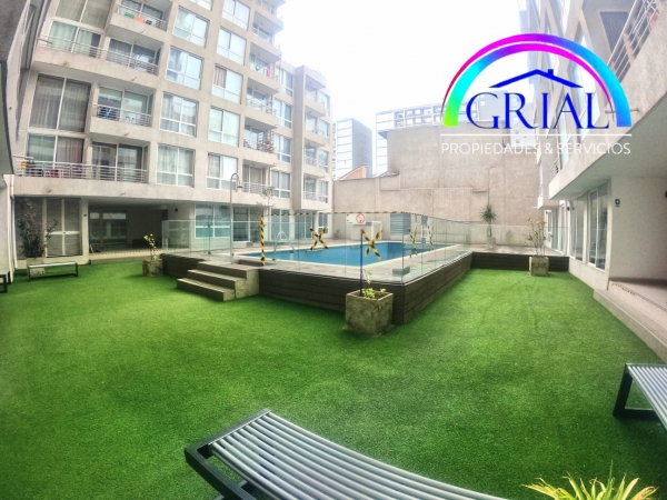 Hermoso Dpto Loft 1D 1B en Santiago