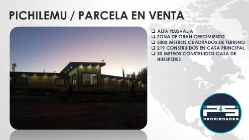 Hermosa Parcela en La Entrada de Pichilemu