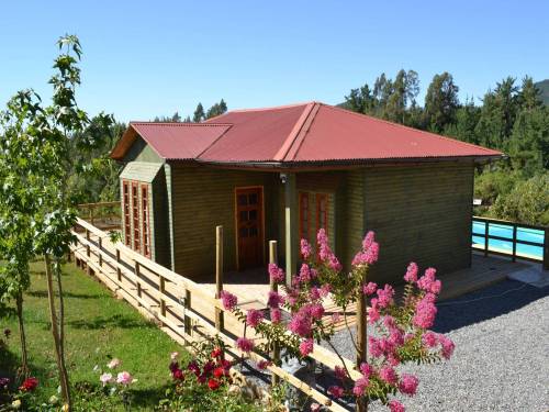 Lina Parcela con Cabaña, para 8 Personas en Quinamàvida